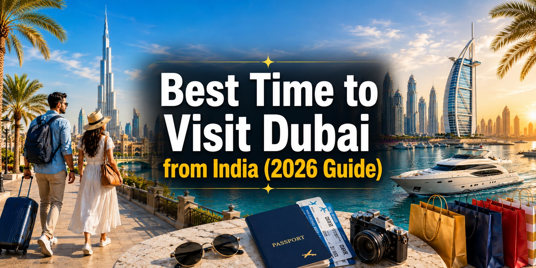 Best Time to Visit Dubai from India: Weather, Crowds & Budget Guide
